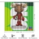 thumbnail image 2 of Maple-theme 4-Piece Shower Curtain Set with Rugs, Waterproof Bathroom Decor Set Includes Bath Mat, U-Shaped Rug, Toilet Lid Cover and Curtain with Hooks, 2 of 6
