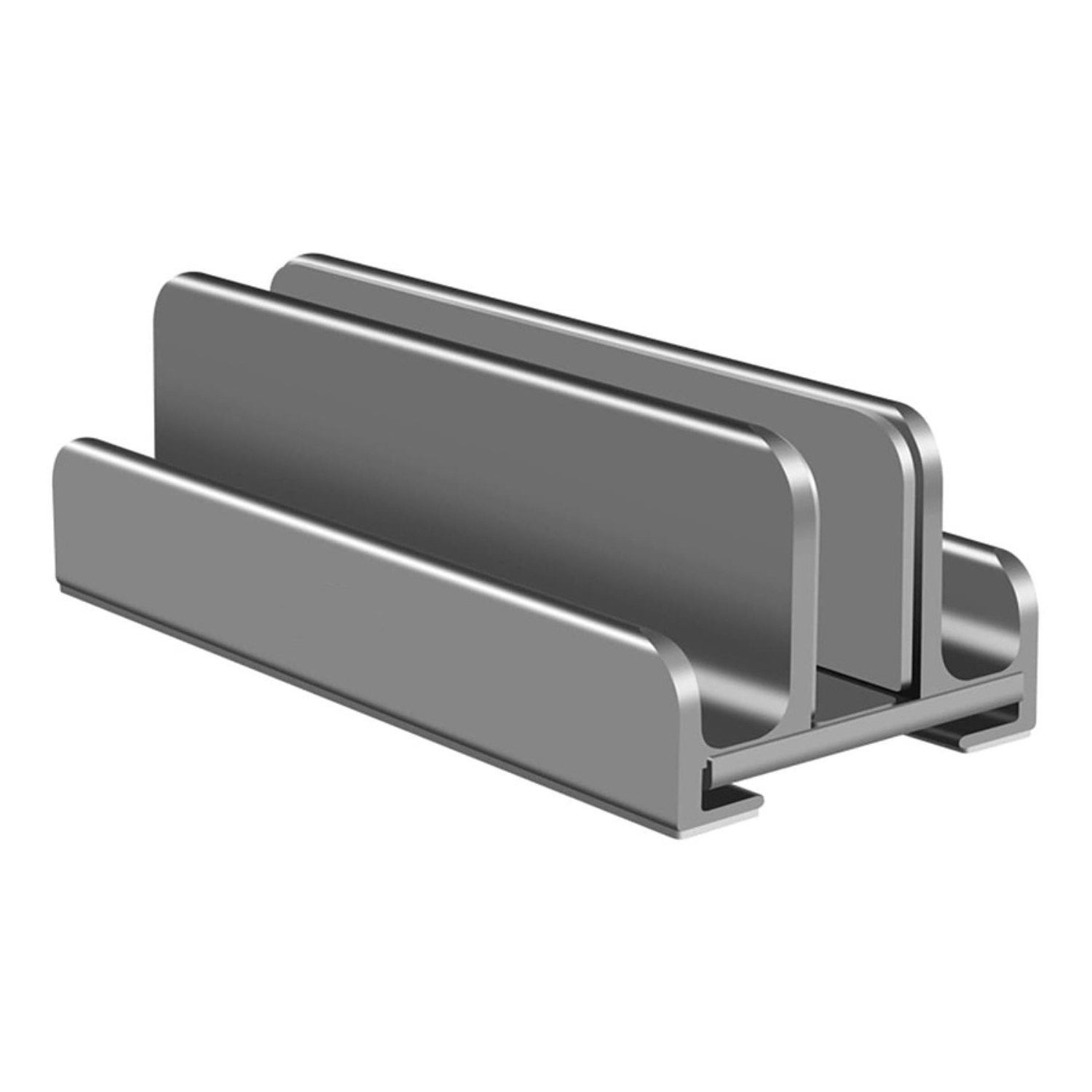 Oem - Soporte Base Vertical Aluminio Para Notebook Smartphone