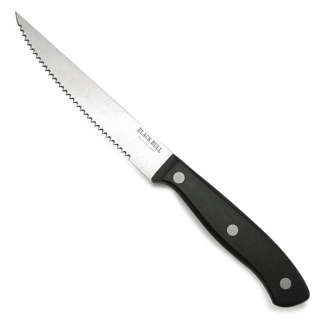 Disparo - Cuchillo Sierra Steak 23cm Black Bull Cocina Profesional