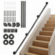 thumbnail image 1 of Barandal De Pasamanos Escaleras Pared Pasillo Acero 3 Mts, 1 of 7