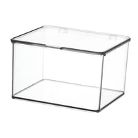 Bothyi - Caja De Almacenamiento Para Tazas De Té, Dispensador De Almacenamiento, Organizador De Tarjetas, Organizador De Decoración, Contenedor Corto L