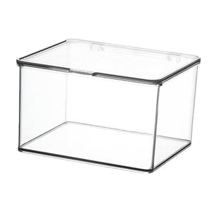 Bothyi - Caja De Almacenamiento Para Tazas De Té, Dispensador De Almacenamiento, Organizador De Tarjetas, Organizador De Decoración, Contenedor Corto L