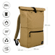 thumbnail image 2 of Mochila New York 2.0 - Saffron, 2 of 8