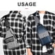 thumbnail image 5 of Bolso de hombro impermeable para hombre, bolso bandolera USB, bolso de hombro informal para hombre, tela Oxford, 5 of 5