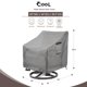 thumbnail image 2 of Fundas para Sillas de Patio okcool 600D Impermeables Paquete de 2 Gris, 2 of 7