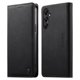thumbnail image 1 of Funda Billetera de Cuero para [Samsung Galaxy A34 5G], Bloqueo RFID, Tarjetas y Soporte Negro, 1 of 5