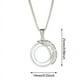 thumbnail image 2 of Gorgeous Black & White Boutique Jade Gemstone Pendant Necklace, 2 of 4