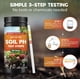 thumbnail image 4 of Kit de prueba de pH del suelo Dewilde 100 tiras rango pH 3.5-9, 4 of 8