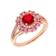 thumbnail image 1 of Anillo Elegant Confetti Paris chapado en oro de 18k, 55 circonitas cúbicas, 2 mm, 1 of 10