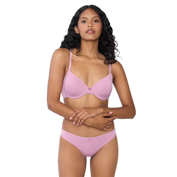 Calzón Mujer Pantaleta Microfibra Malva Corona
