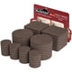 thumbnail image 1 of Protectores de fieltro para muebles Yelanon, 56 piezas, color marrón, 1 of 7