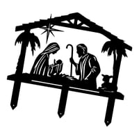 Bothyi - Belén Para Exteriores, Estacas Para Patio, Belén Para Navidad, Vacaciones En El Césped