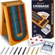 thumbnail image 1 of Set de juego de mesa Cribbage Queensell Classic con almacenamiento, 1 of 9