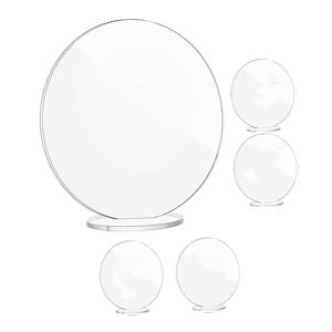 Bothyi - 5X Tarjetas De Lugar De Acrílico Placas De Número De Mesa De Boda Para Eventos Banquete Boda