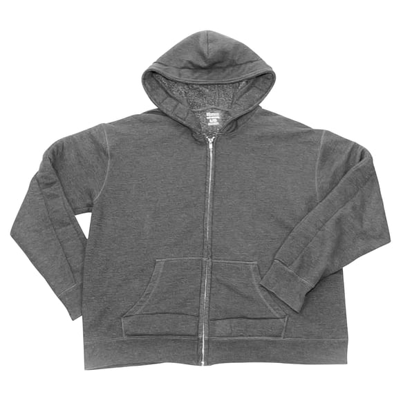 Sudadera con capucha con peso Covered in Comfort, gris, talla M, 2.3 kg