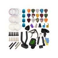 Importclick - Kit 66 Accesorios Guitarra Acústica Cuerdas
