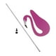 thumbnail image 4 of Swirl Bird Flamingo Wind Chimes Para El Banquete De Boda Del Patio Trasero Al Aire Libre Rosa Rojo, 4 of 5