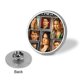 thumbnail image 3 of Tree Hill-Theme Round Button Badge: Premium Metal Construction, Ideal for High-End Events 2.8 cm, 3 of 6