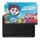 thumbnail image 1 of ¡Vamos, Mandy! Porta Pasaporte y Cartera de Viaje Premium de Cuero PU, Funda de Pasaporte Bloqueo RFID con Ranuras para Tarjetas de Crédito, Estuche para Libro de Pasaporte para Familia 10cm × 15cm, 1 of 6