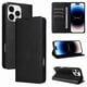 thumbnail image 5 of Funda Cartera para iPhone 14 Pro con Ranuras Tarjetas y Soporte - Protección Completa Negro, 5 of 5