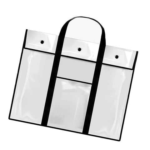 Ioensy - Bolsa De Transporte Para Portafolios De Arte, Organizador De Pared Para Material Didáctico, Pinturas Negras.