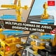 thumbnail image 5 of Pista De Autos Con Excavadora Grúa Multifuncional Juguete Niños Color Amarillo, 5 of 10