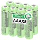 thumbnail image 1 of Baterías recargables OSIM BK-40AAABU Ni-MH AAA, paquete de 8 unidades, 400 mAh, 1 of 9
