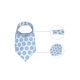 thumbnail image 2 of Corbatas Cravat INSPIRE CHIC para Hombres Lunares Cravat Boda Fiesta Casual Ascot Tie Azul Cielo Talla Única, 2 of 5