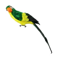 Ioensy - Guacamayo Pájaro Artificial Realista 60 Cm Pájaro Loro Modelo Para Fiesta Exterior Patio Verde