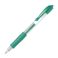 Pilot - 12 Un. Lapiz Gel G-2 0.7 Mm. Verde Metalico