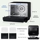 thumbnail image 2 of Horno compacto Panasonic HomeChef 7 en 1 1200 W 0.7 pies cúbicos - NU-SC180B, 2 of 2