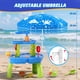 thumbnail image 3 of Mesa de agua y arena Wee Wonders de 3 niveles con sombrilla y juguetes, 3 of 8