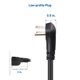 thumbnail image 5 of Cable de alimentación Cable Matters 30 cm, paquete de 2, perfil bajo, 5 of 7