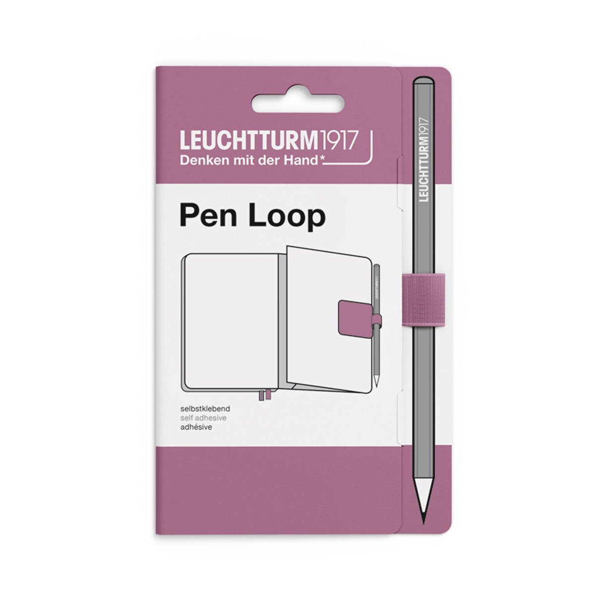 Soporte Para Bolígrafos Leuchtturm 1917 Pen Loop Dusty Rose