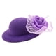 thumbnail image 5 of Gorra De Sombrero De Mu?eca De Bombín Redondo Vintage Para Ropa De Mu?eca De 28-30 Cm Accs Púrpura, 5 of 5
