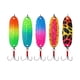 thumbnail image 4 of 5 Cucharas De Pesca De Metal Con Anzuelos De Lentejuelas Duras Para Lucioperca, Trucha, Lubina, 6 G, 5,2 Cm, 4 of 5