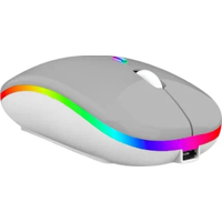 Genérico - Ratón Inalámbrico Recargable Usb Bluetooth