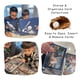 thumbnail image 4 of Álbum Para Cartas De Béisbol 50 Fundas Capacidad Para 900 Cartas Azul, 4 of 7