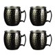 thumbnail image 3 of 4 Piezas Tazas De Mula De Moscú Tazas Martilladas Vino Vodka Bebida 530 Ml Regalo De Barware, 3 of 5