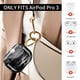 thumbnail image 2 of Funda Antichoque SXboxing para AirPod Pro 3 (2025) con Llavero – Diseño Moonlit Mountain Forest, 2 of 7