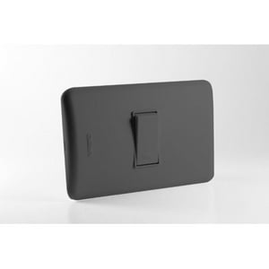Rema - Interruptor Simple 9/12 Embutido 10A Negro