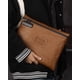 thumbnail image 2 of Bolsa de Notario Pesada, Bolsa de Notario con Cerradura | Bolsa de Cerradura para Suministros Notarios y Objetos de Valor (Marrón), 2 of 3
