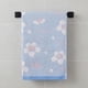 thumbnail image 2 of REGALWOVEN Toalla de Mano de Algodón Jacquard Geométrico Floral, 13 x 29 Pulgadas Toalla Decorativa Suave y Absorbente para Baño, Cocina, Hogar Azul Rojo Frijol 2pk, 2 of 7