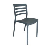 Silla Plástico Apilable Deco Nybro Azulado Escandinavia