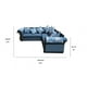thumbnail image 2 of Seccional Irlanda Azul Choco, 2 of 3