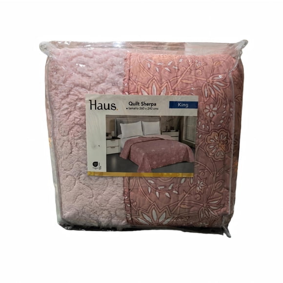 Quilt Sherpa Estampado Microfibra King 260 x 240 cm