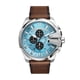 thumbnail image 1 of Reloj cronógrafo Diesel Mega Chief para hombre, color plateado y azul DZ4657, 1 of 7