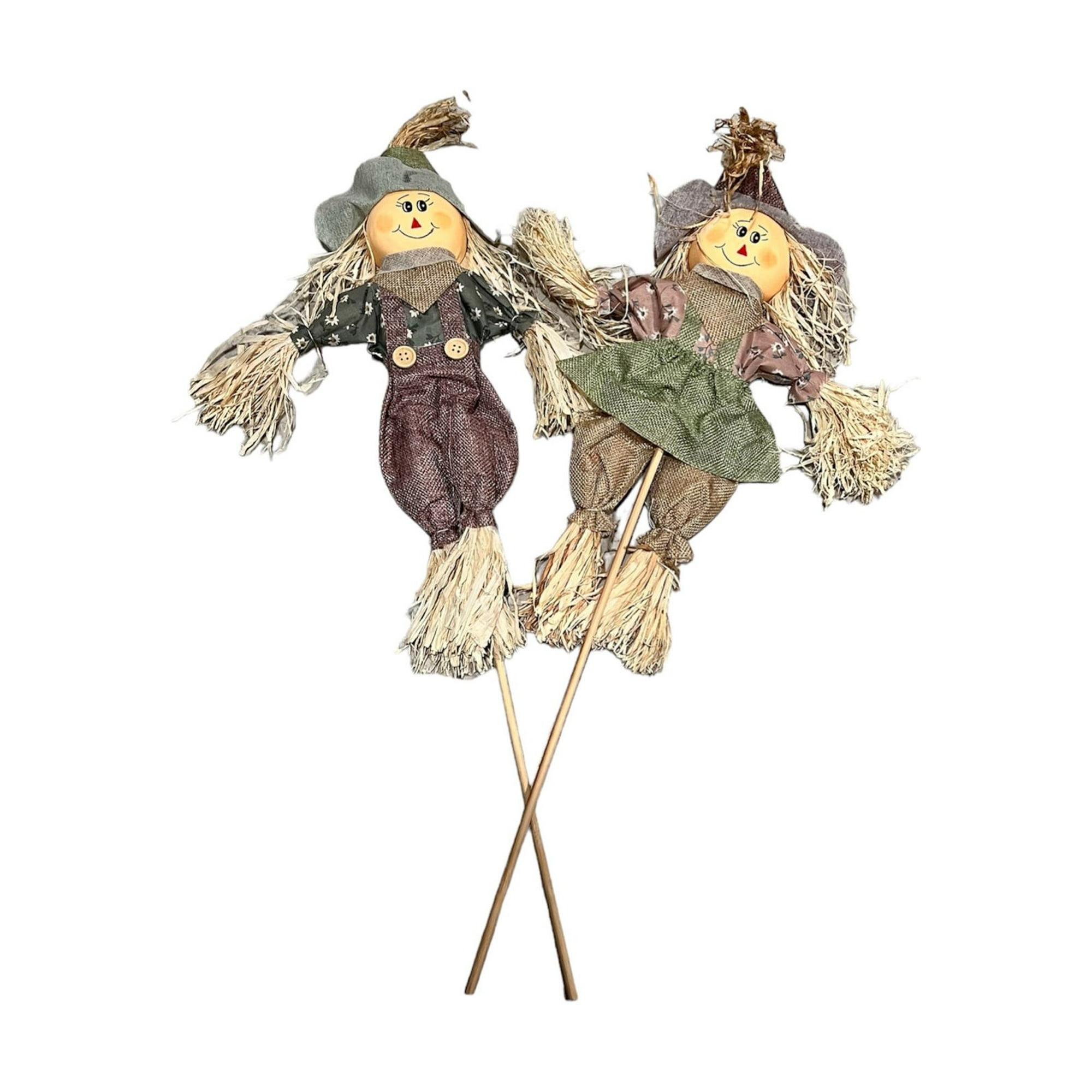 Oem - Par De Ahuyenta Pajaros Adorno Espanta Pajaros Beige