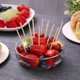 thumbnail image 5 of Brochetas de bambú Nadakin de 15 cm para aperitivos, frutas y asar a la parrilla, 5 of 8