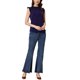 thumbnail image 2 of INSPIRE CHIC Blusas sin mangas para mujer de regreso a clases, blusas de trabajo con volantes y pliegues, tops elegantes azul oscuro M, 2 of 6